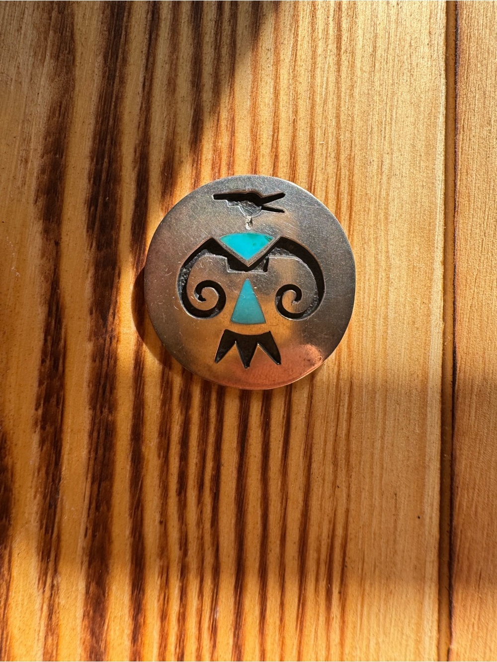 Vintage Peyote Bird Brooch
